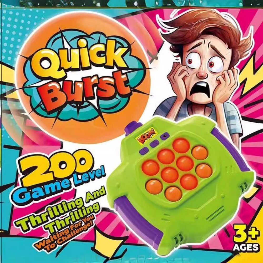 Quick Push Pop Game Light up Fidget Toys for Kids and Adults1 Set